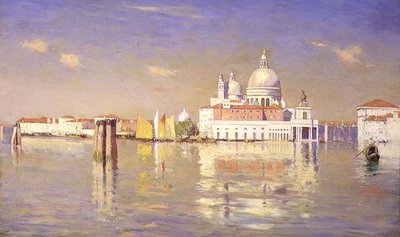 Eingang zum Canal Grande von William Logsdail