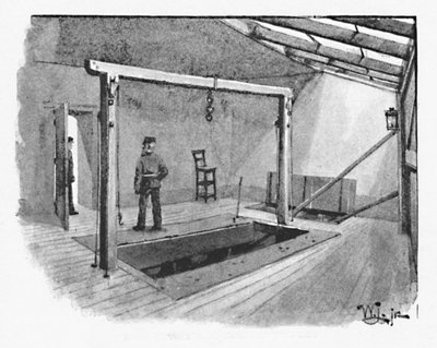 Newgate - Der Galgen, 1891 von William Luker