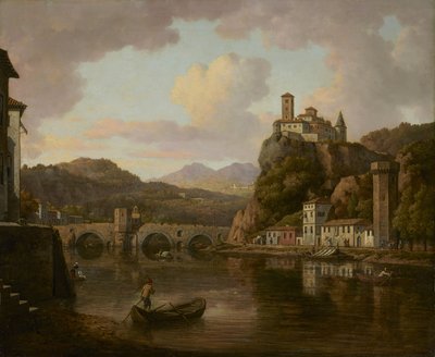 Schloss am Rhône-Fluss, Frankreich von William Marlow
