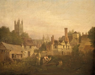 Gloucester von Nordwesten, ca. 1820 von William Marlow