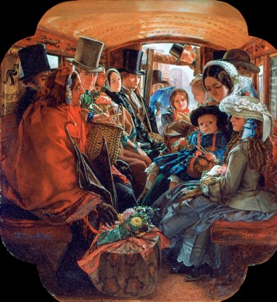 Omnibusleben in London von William Maw Egley