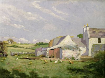 Ein Bauernhof in Anglesey von William Maxwell Reekie