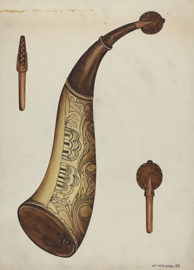 Pulverhorn von William McAuley