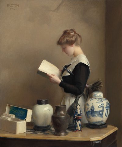 Das Hausmädchen, 1910 von William McGregor Paxton