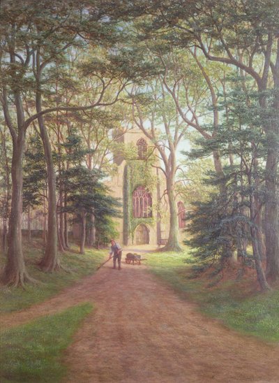 Harewood Kirche, Yorkshire von William Mellor