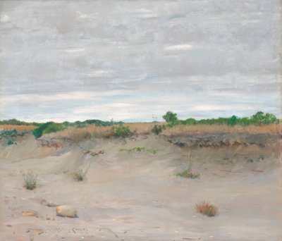 Windverwehter Sandstrand von William Merritt Chase