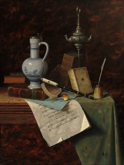 Meine Edelsteine, 1888 von William Michael Harnett