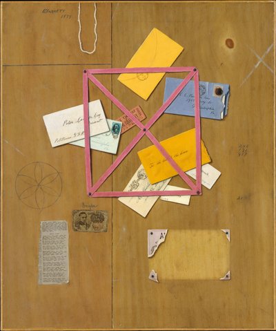 Der Briefständer des Künstlers von William Michael Harnett