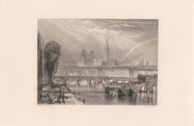 Rouen, Blick flussabwärts von William Miller