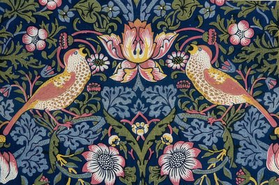 Der Erdbeerdieb (Detail) von William Morris