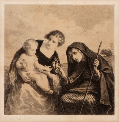 Die Wahrsagerin von William Morris Hunt