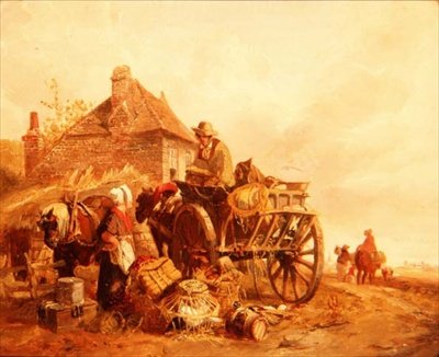 Auf zum Markt von William Mulready
