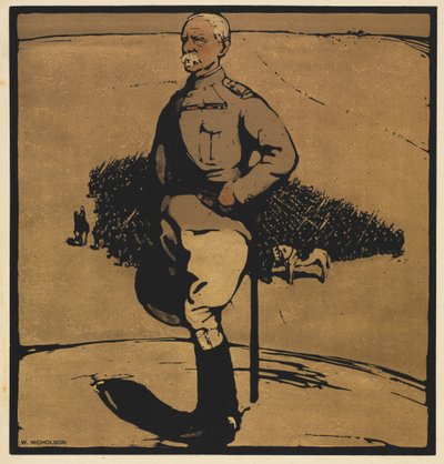 Zwölf Porträts: Lord Roberts von William Nicholson