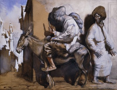 Noreddin Ali verlässt Kairo von William Orpen