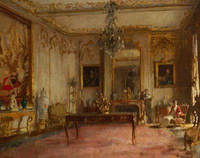 Park Lane Innenansicht von William Orpen