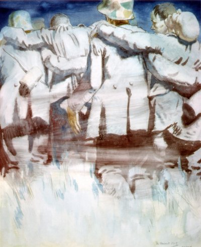 Die Ernte, 1918 von William Orpen