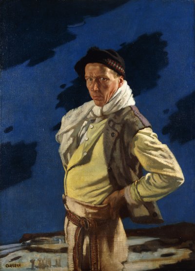 Der Mann von Aran von William Orpen