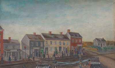 Waschtag der Feuerwehrleute, 1870er Jahre von William P. Chappel