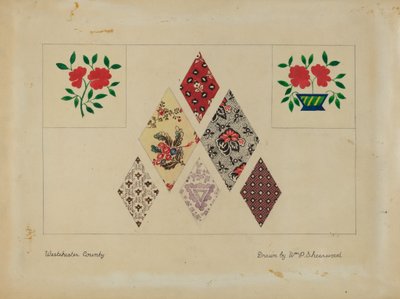 Gedruckte Quiltmuster von William P. Shearwood