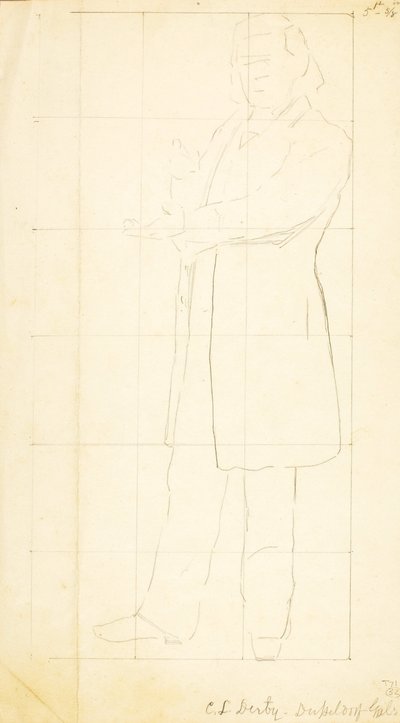 Stehender Mann, Gestikulierend von William Page
