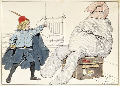 Der Ritter, der seinen Feind abwehrt von William Parkinson