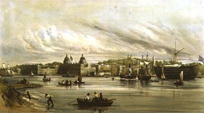 Greenwich und die Dreadnought von William Parrott
