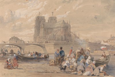 Notre Dame, Paris von William Parrott