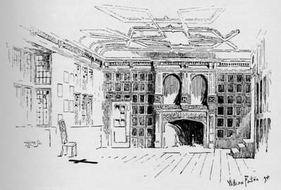 Der Sternenkammer. Abgerissen 1834, um 1897 von William Patten