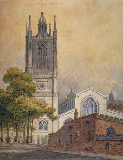 Kirche St. Margaret, Westminster, London, ca. 1810 von William Pearson