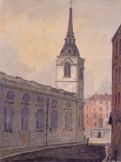 St Benet Gracechurch, London, ca. 1810 von William Pearson