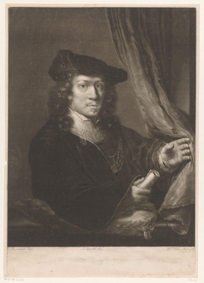 Porträt eines unbekannten Mannes von William Pether