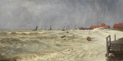 Ein rauer Tag in Leigh von William Pye