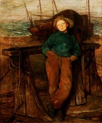 Ein Fischerjunge von William Quiller Orchardson
