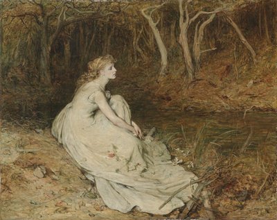Ophelia, ca. 1874 von William Quiller Orchardson