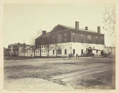 Altes Kapitolgefängnis, Washington, 1861-65 von William R. Pywell