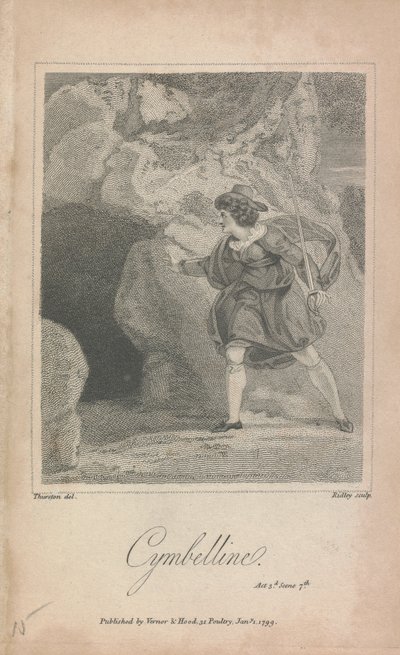 Cymbelline, Akt II, Szene 7 von William Ridley