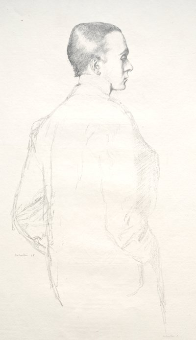 Max Beerbohm von William Rothenstein