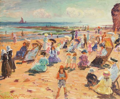 Strandszene von William Samuel Horton