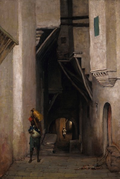 Algerischer Wasserträger, nach 1874 von William Sartain