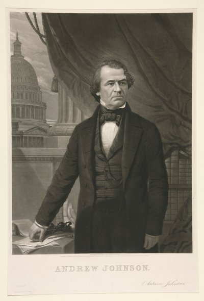 Andrew Johnson von William Sartain