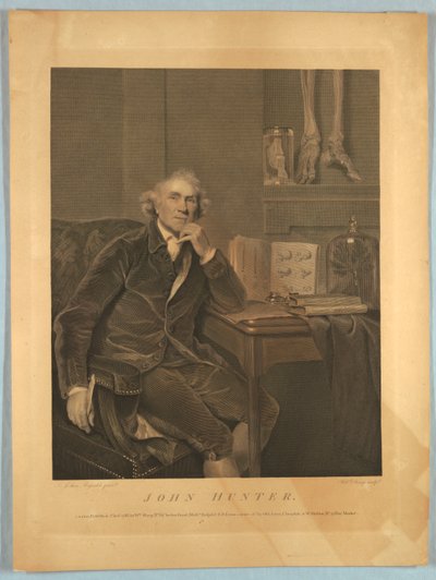 Porträt von John Hunter von William Sharp