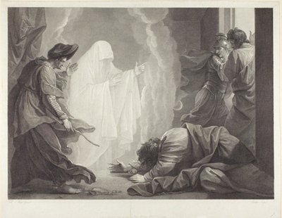 Saul und die Hexe von Endor von William Sharp