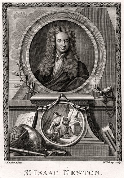 Sir Isaac Newton von William Sharp