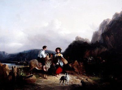Küstenlandschaft von William Snr. Shayer