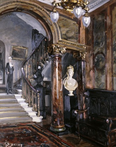 Ein elegantes Interieur, Chez Nous von William Somerville Shanks