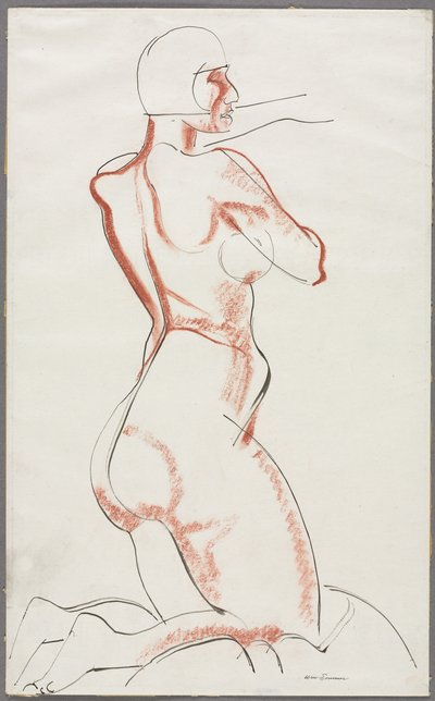 Nackte Figur von William Sommer