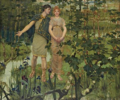 Das glückliche Tal von William Stott