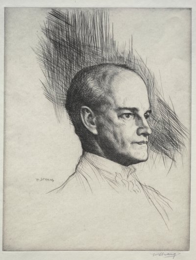 John Galsworthy, 1920 von William Strang