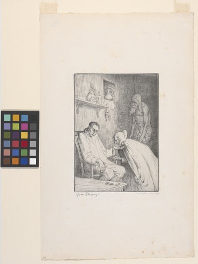 Mann und Hexe von William Strang
