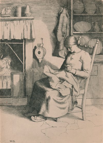 Barmherzigkeit bei ihrer Arbeit, ca. 1916 von William Strang